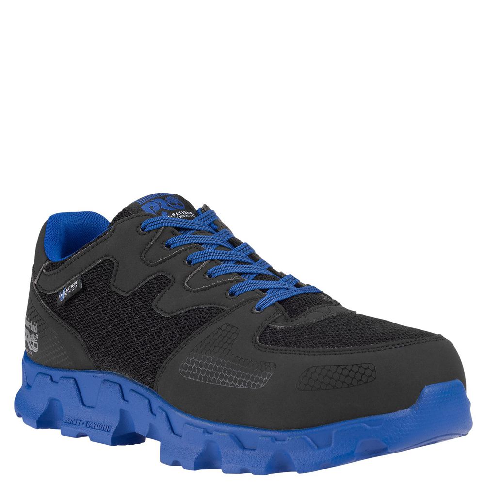 Pantofi De Lucru Timberland Dama Negrii/Albastri - Pro® Powertrain Alloy Toe Esd - Romania - CWSPAK3